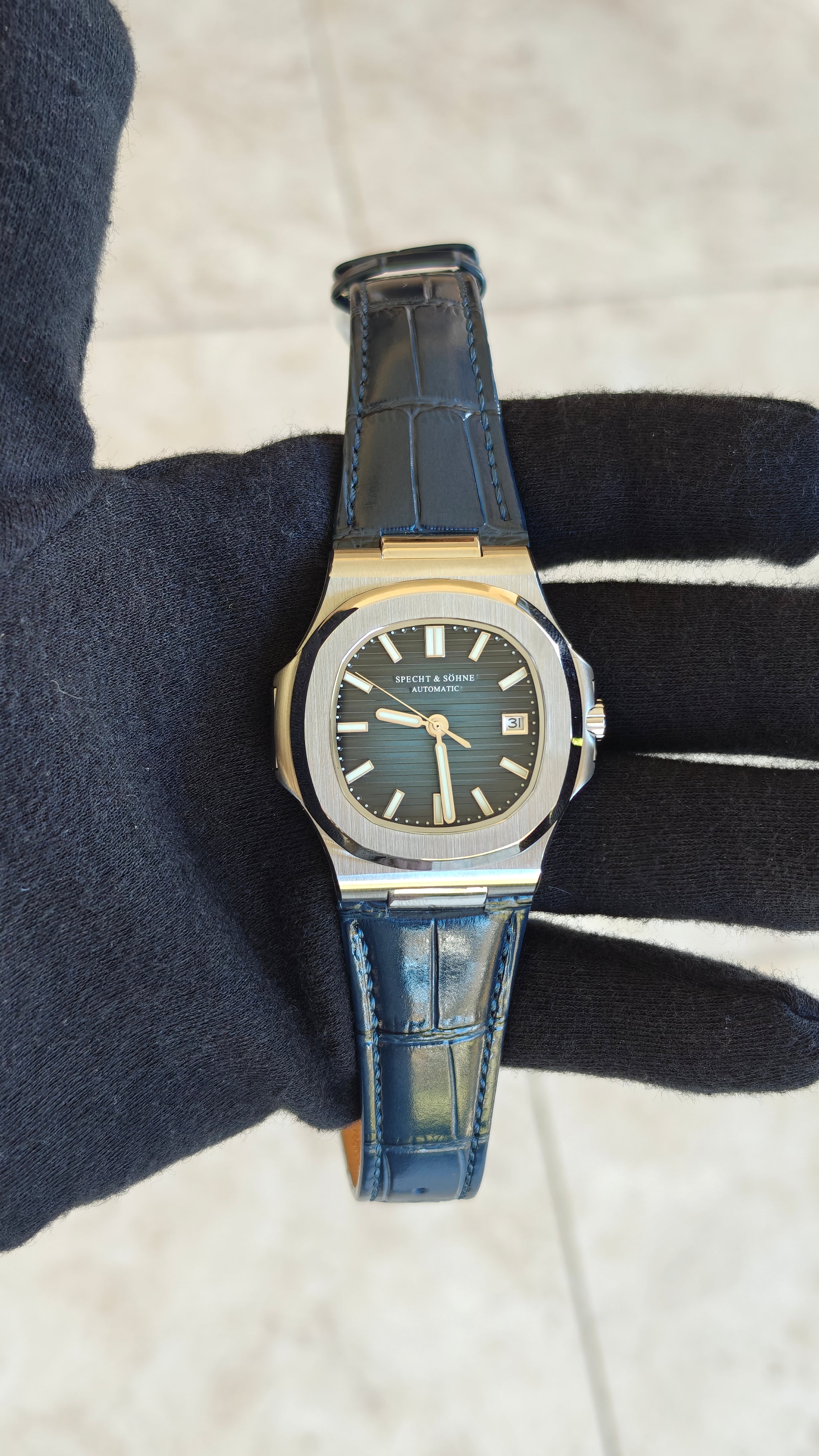 Specht & Söhne SP0002 – Homenaje al Patek Philippe Nautilus