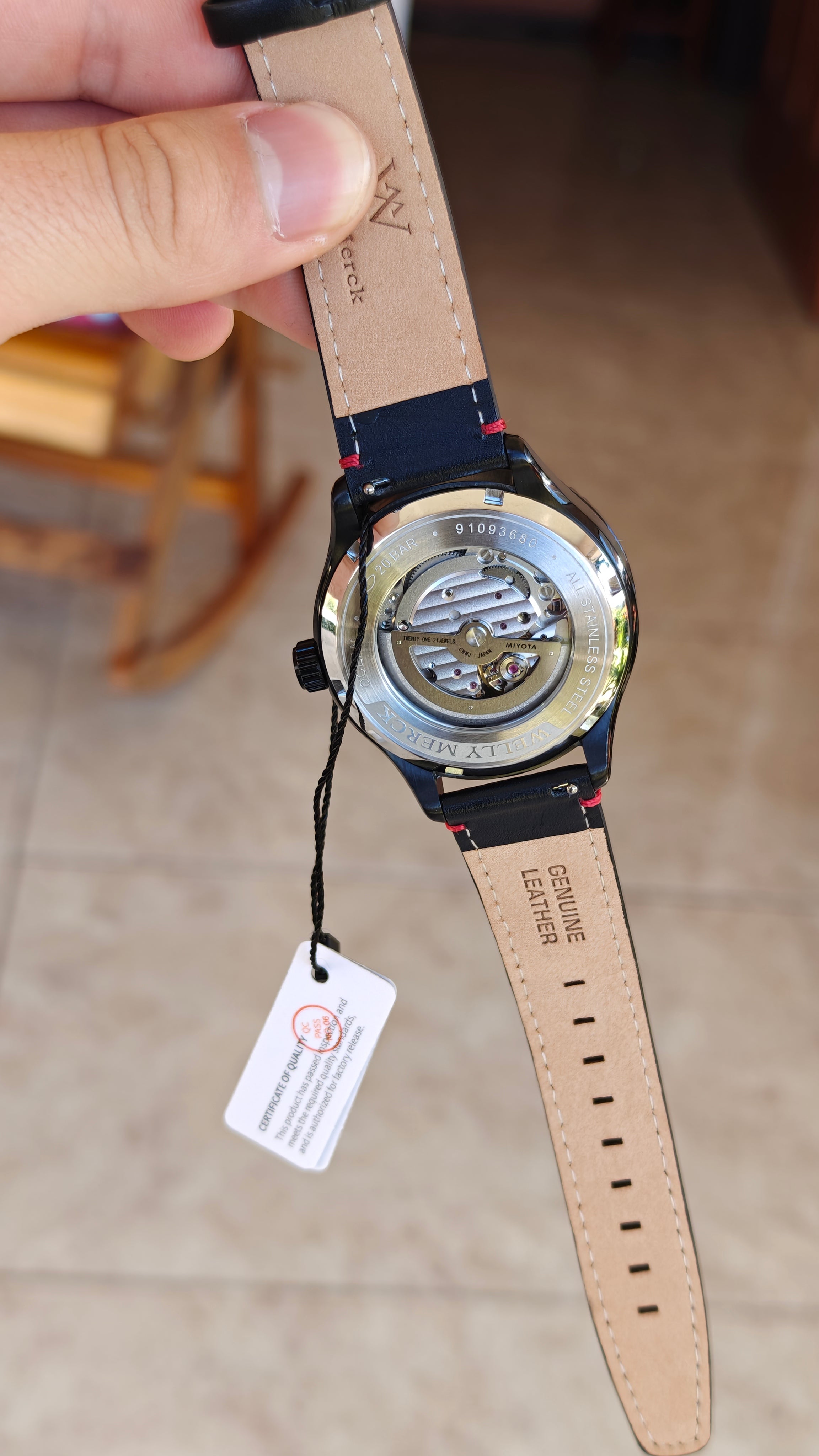 Welly Merck 066M – Automático Open Heart