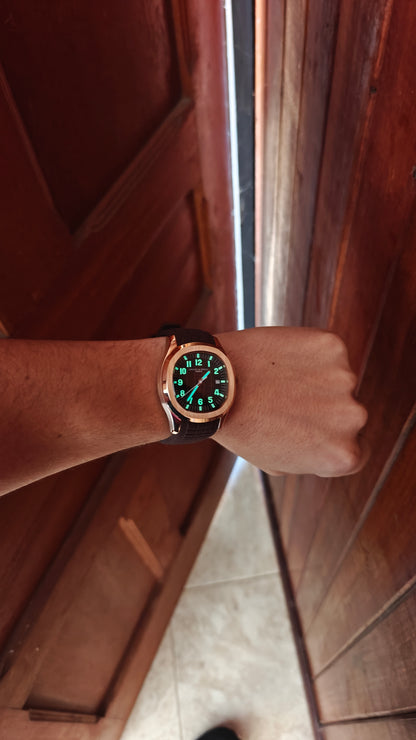 Specht & Söhne SP0008 – Homenaje al Patek Philippe Aquanaut oro rosa