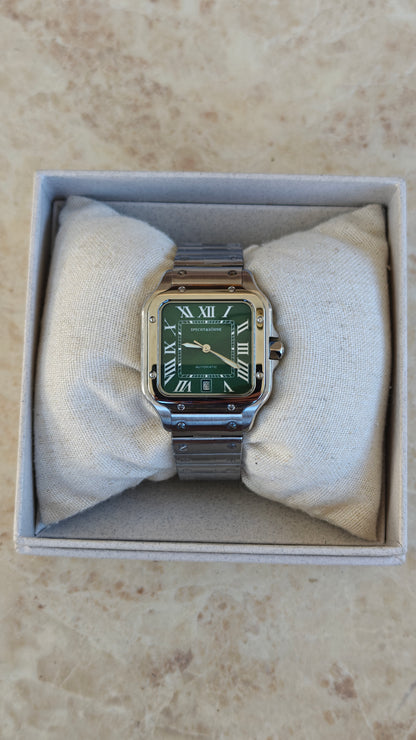 Specht & Söhne SP0021 – Homenaje al Cartier Santos