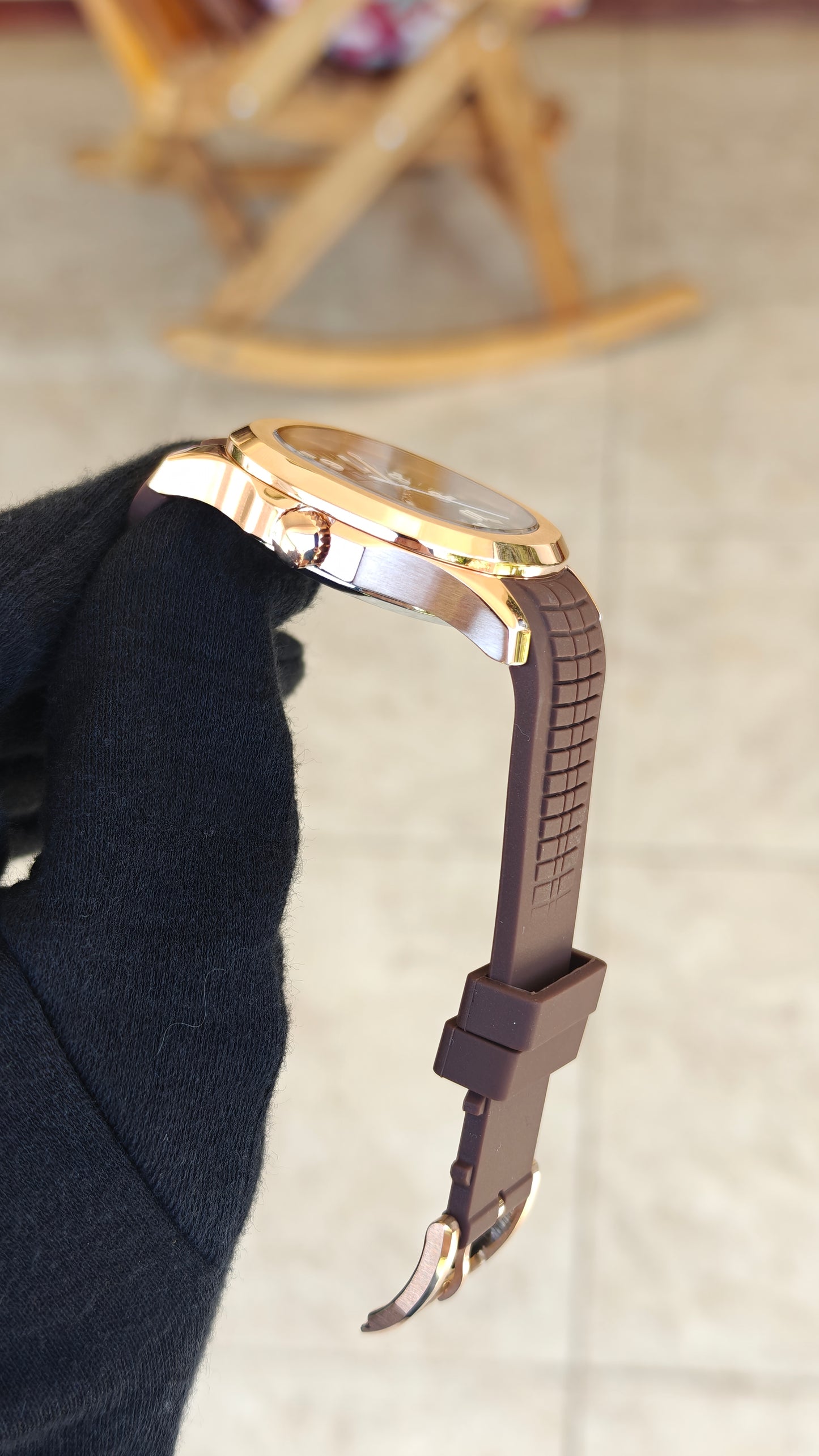 Specht & Söhne SP0008 – Homenaje al Patek Philippe Aquanaut oro rosa