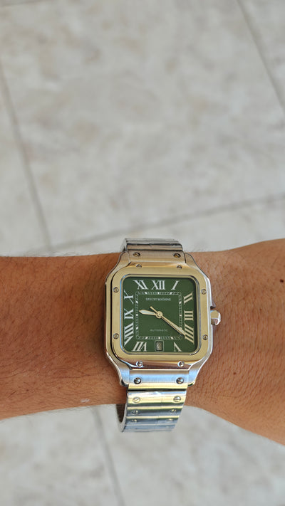 Specht & Söhne SP0021 – Homenaje al Cartier Santos