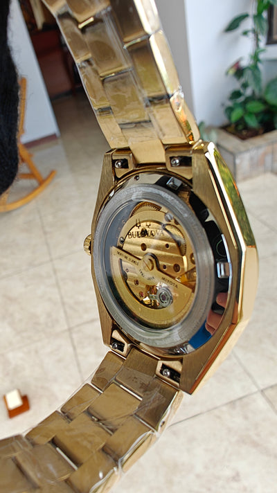 Bulova Surveyor 97A182 Automatic Gold