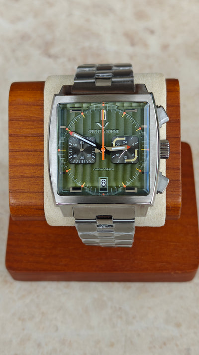 Specht & Söhne SP0009 | 
Homenaje al TAG Heuer Monaco