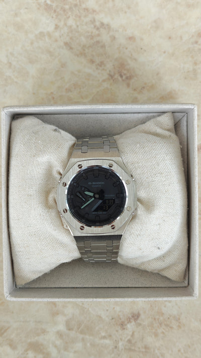 Casio G-Shock GA-2100-1A1 “CasiOak” Mod – Homenaje al Audemars Piguet Royal Oak