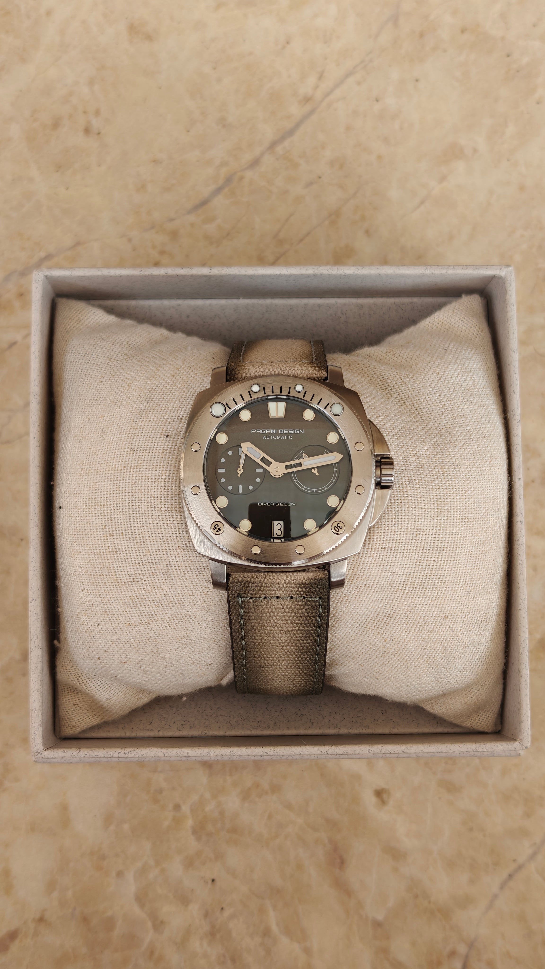 Pagani Design PD-1767 – Homenaje al Panerai Luminor