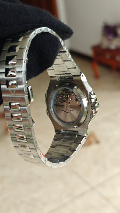 Specht & Söhne SP0002 – Homenaje al Patek Philippe Nautilus Azul