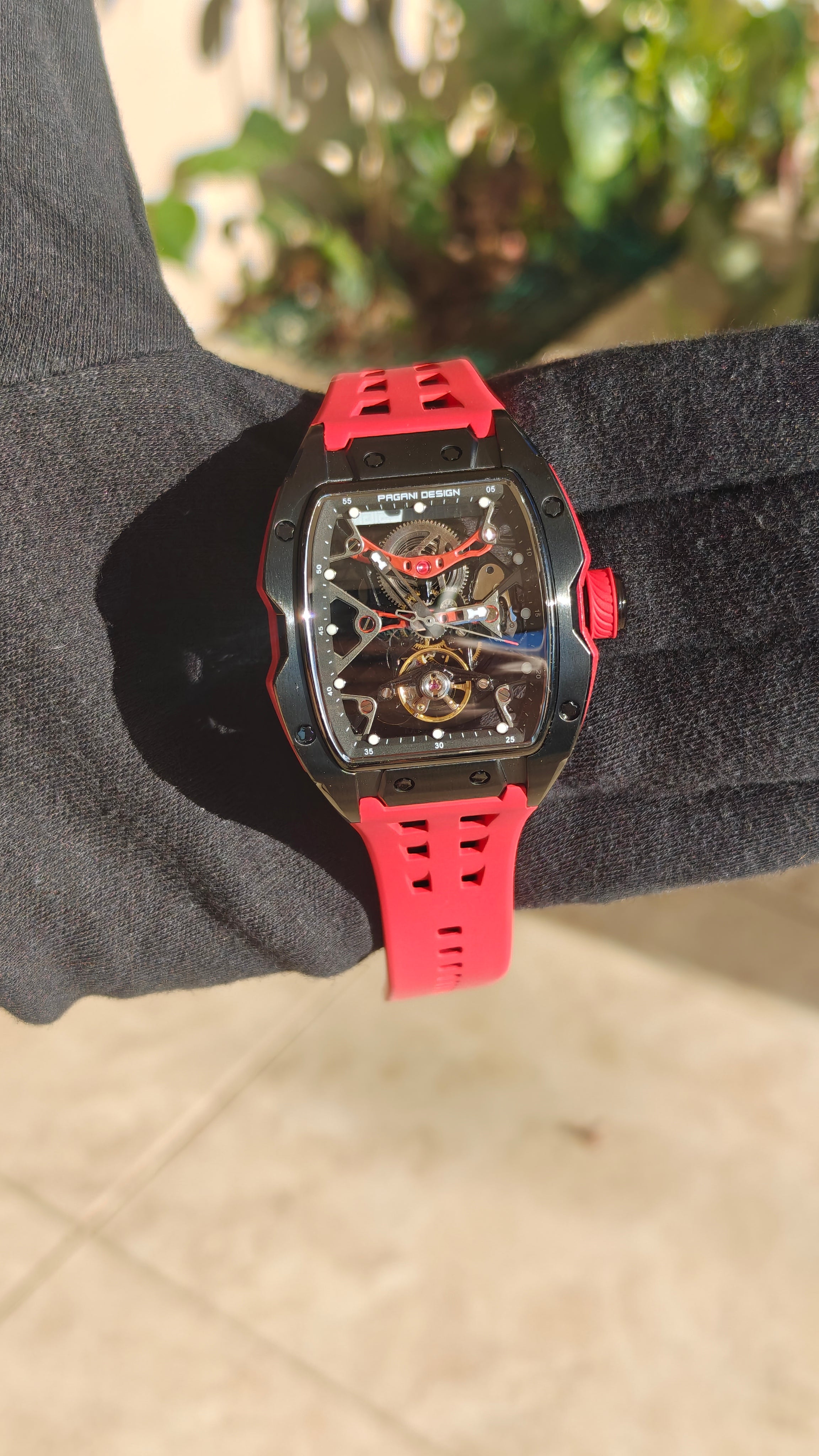 Pagani Design Y18 Skeleton Automático – Homenaje al Richard Mille RM 055