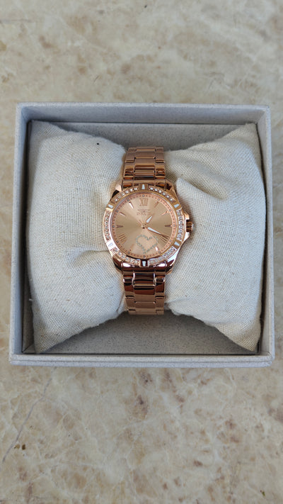 Invicta Angel 49843 – Quartz Rose Gold Crystal