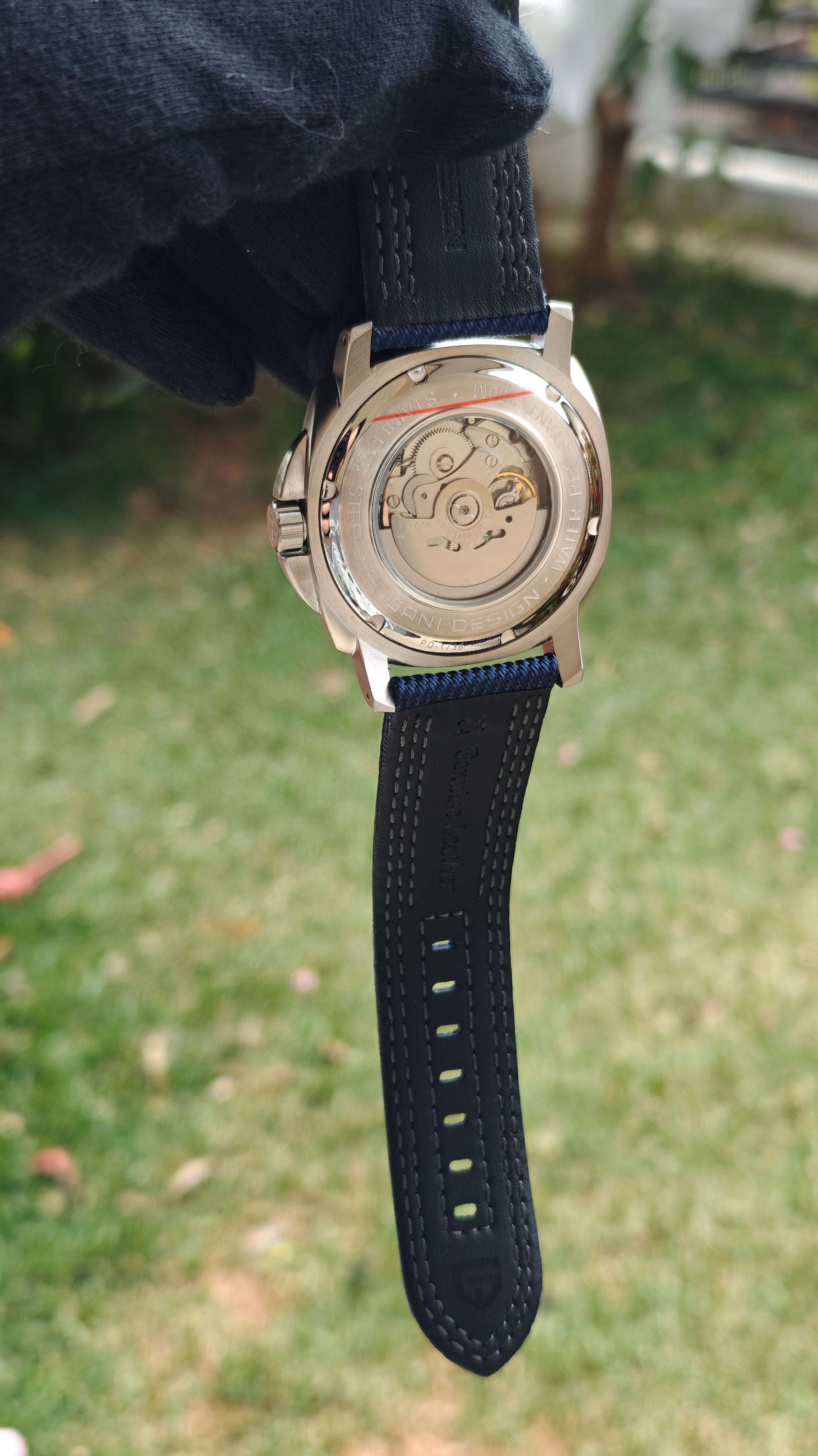 Pagani Design PD‑1736 - Homenaje a Panerai Submersible - Azul