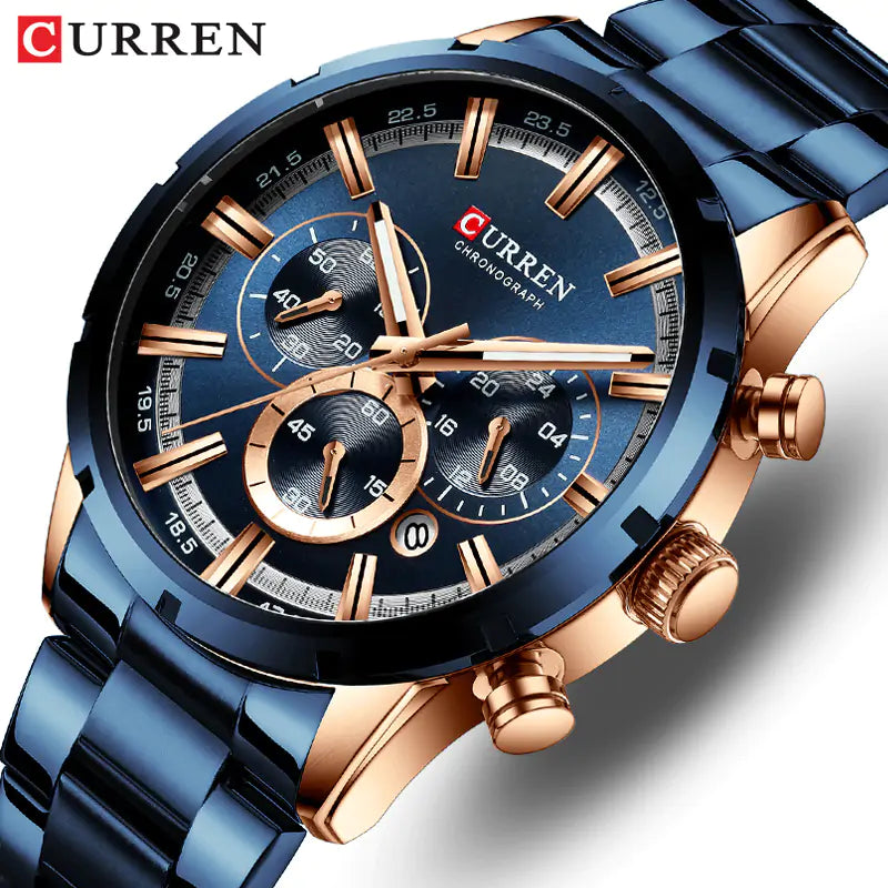 CURREN 8355 Reloj de Cuarzo para Hombre